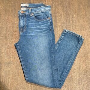 J Brand Women’s “Cass Antigua” Skinny Jeans - Ankle Zip Hem - Size 28